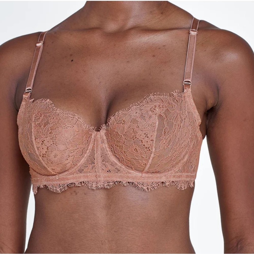 Skarlett Blue Entice Lace Balconette Bra Size 34B NWT (W208)